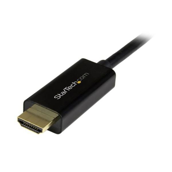 StarTech.com DisplayPort-HDMI変換アダプタケーブル 4K対応 5m オス/オス ブラックDP2HDMM5MB 1本 StarTech.com DisplayPort-HDMI変換アダプタケーブル 4K対応 5m オス/オス ブラックDP2HDMM5MB 1本
