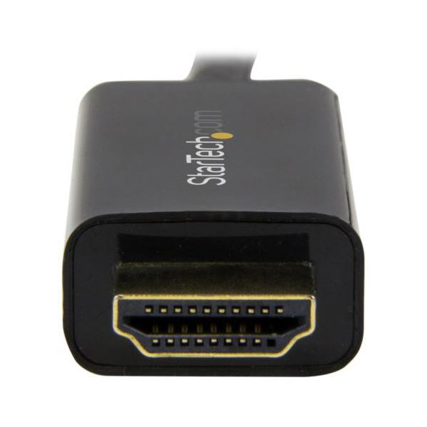 StarTech.com DisplayPort-HDMI変換アダプタケーブル 4K対応 5m オス/オス ブラックDP2HDMM5MB 1本 StarTech.com DisplayPort-HDMI変換アダプタケーブル 4K対応 5m オス/オス ブラックDP2HDMM5MB 1本