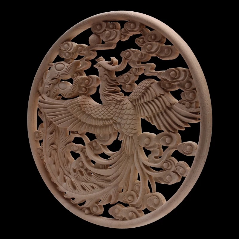 納期14-21日家の壁の家具のための自然な装飾,花と葉のある彫刻が施された木製フレーム,ゴム,未塗装の家の壁 納期14-21日家の壁の家具のための自然な装飾,花と葉のある彫刻が施された木製フレーム,ゴム,未塗装の家の壁