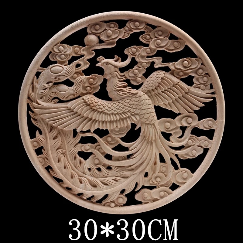 納期14-21日家の壁の家具のための自然な装飾,花と葉のある彫刻が施された木製フレーム,ゴム,未塗装の家の壁 納期14-21日家の壁の家具のための自然な装飾,花と葉のある彫刻が施された木製フレーム,ゴム,未塗装の家の壁