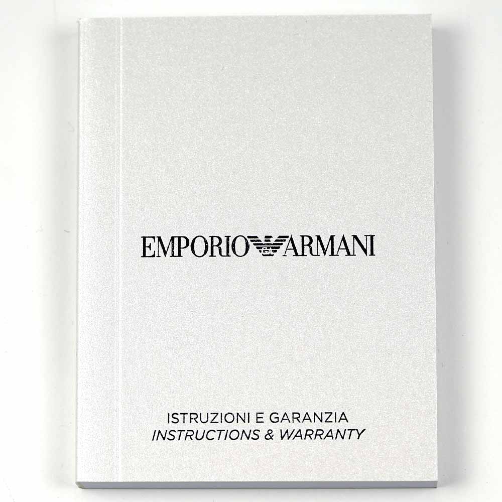 エンポリオアルマーニ 腕時計 メンズ 日付カレンダー ブラック×ネイビー EMPORIO ARMANI AR11105