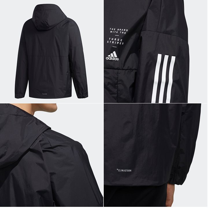 Qoo10] adidas ウィンドブレーカー 上下セット メンズ