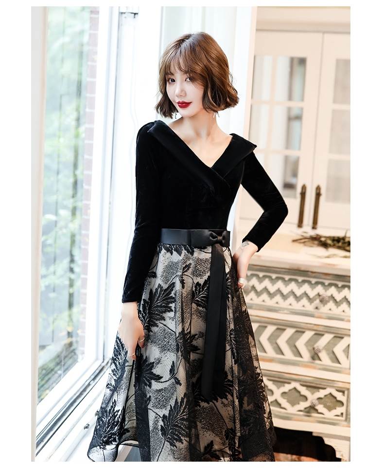 パーティードレス ミモレ丈 膝丈 大人可愛い 個性的 袖あり 黒 バイカラー リーフ柄 チュール ドッキング 結婚式 二次会 お呼ばれ ドレス フォーマル 演奏会 ピアノ 発表会 ドレス ワンピース パーティードレス ミモレ丈 膝丈 大人可愛い 個性的 袖あり 黒 バイカラー リーフ柄 チュール ドッキング 結婚式 二次会 お呼ばれ ドレス フォーマル 演奏会 ピアノ 発表会 ドレス ワンピース