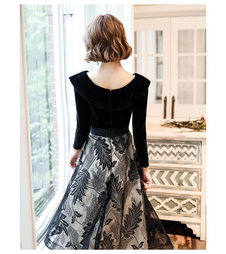 パーティードレス ミモレ丈 膝丈 大人可愛い 個性的 袖あり 黒 バイカラー リーフ柄 チュール ドッキング 結婚式 二次会 お呼ばれ ドレス フォーマル 演奏会 ピアノ 発表会 ドレス ワンピース パーティードレス ミモレ丈 膝丈 大人可愛い 個性的 袖あり 黒 バイカラー リーフ柄 チュール ドッキング 結婚式 二次会 お呼ばれ ドレス フォーマル 演奏会 ピアノ 発表会 ドレス ワンピース