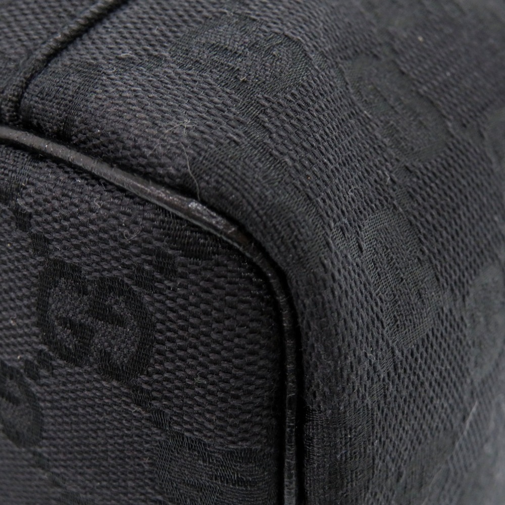 美品 バニティバッグ 化粧ポーチ GG 124540 ポーチ GGキャンバス/GGキャンバス ブラック 0643【中古】 レディース 美品 バニティバッグ 化粧ポーチ GG 124540 ポーチ GGキャンバス/GGキャンバス ブラック 0643【中古】 レディース