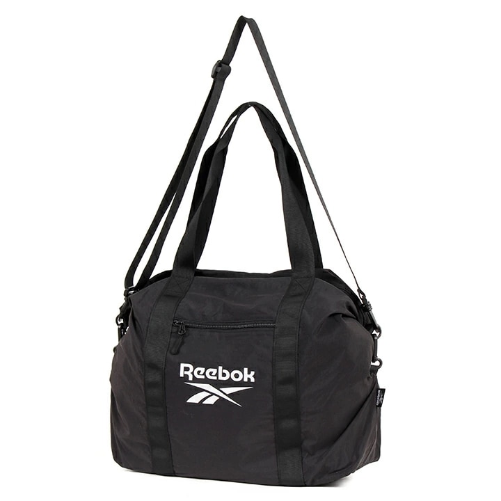 【Reebok】 リーボック ショルダーバッグ トートバッグ 2WAY 約28L A3 大きめ スポーツ ジム 部活 ユニセックス ロゴ ポケット 肩掛け 斜めがけ 手持ち Reebokバッグ Re