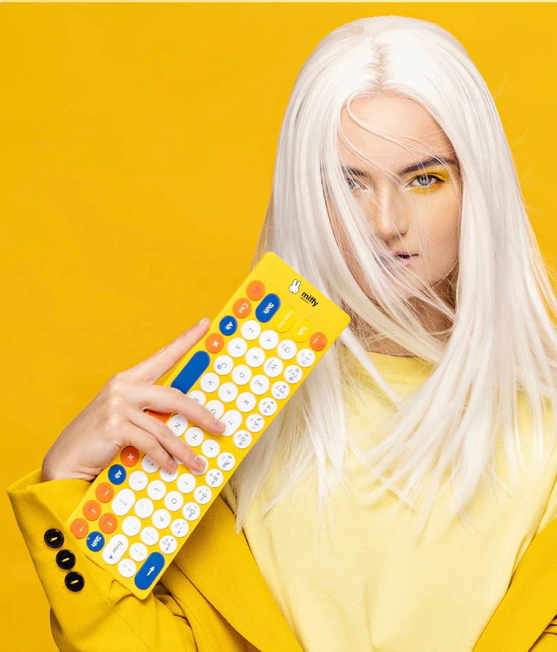 ミッフィー ワイヤレスキーボード 超薄型軽量 厚さ3.5mm 折りたたみ式キーボード 携帯便利 ミッフィー 安心の品質保証 Bluetoothミッフィー ワイヤレスキーボード 超薄型軽量 厚さ3.5m