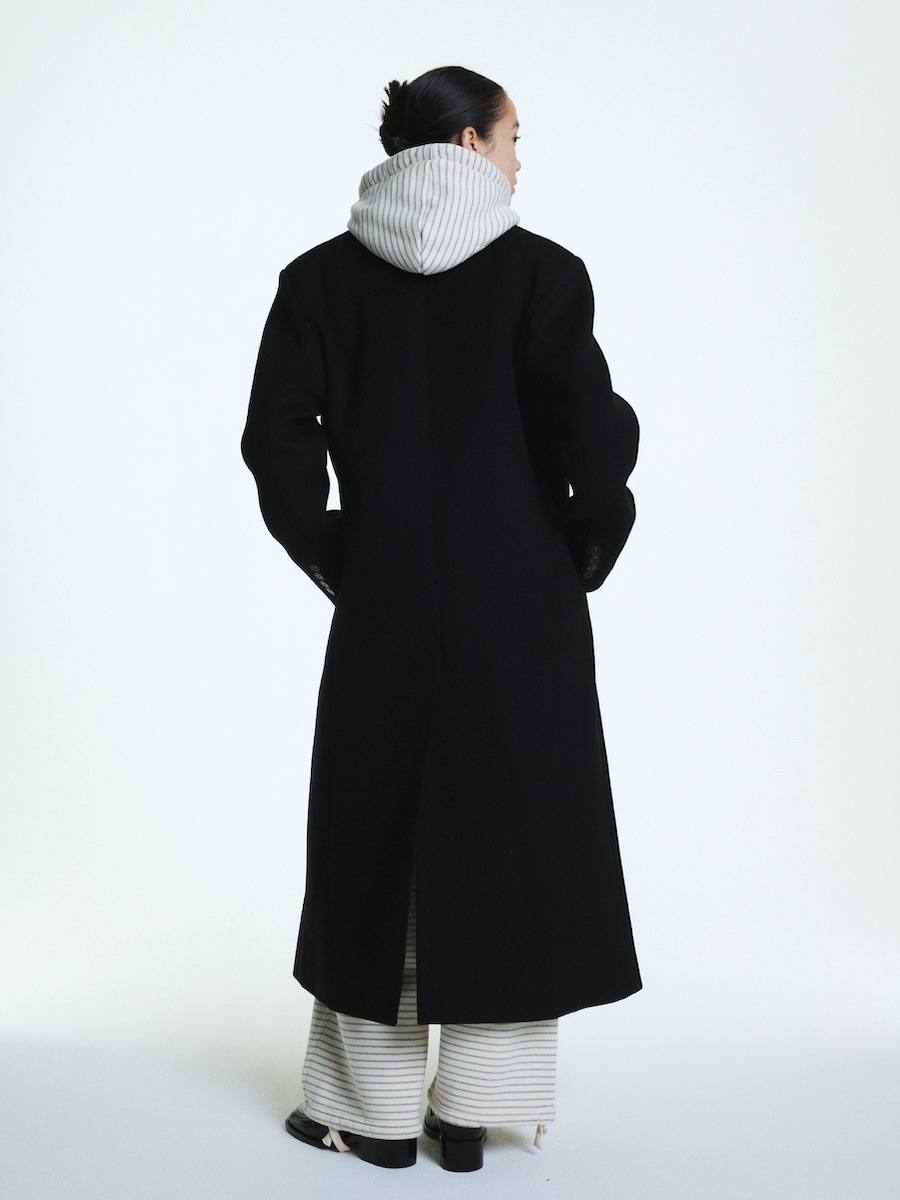 【GLOWNY】 G WOOL COAT - LONG : 3COLORS