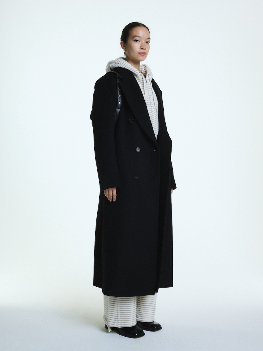 【GLOWNY】 G WOOL COAT - LONG : 3COLORS