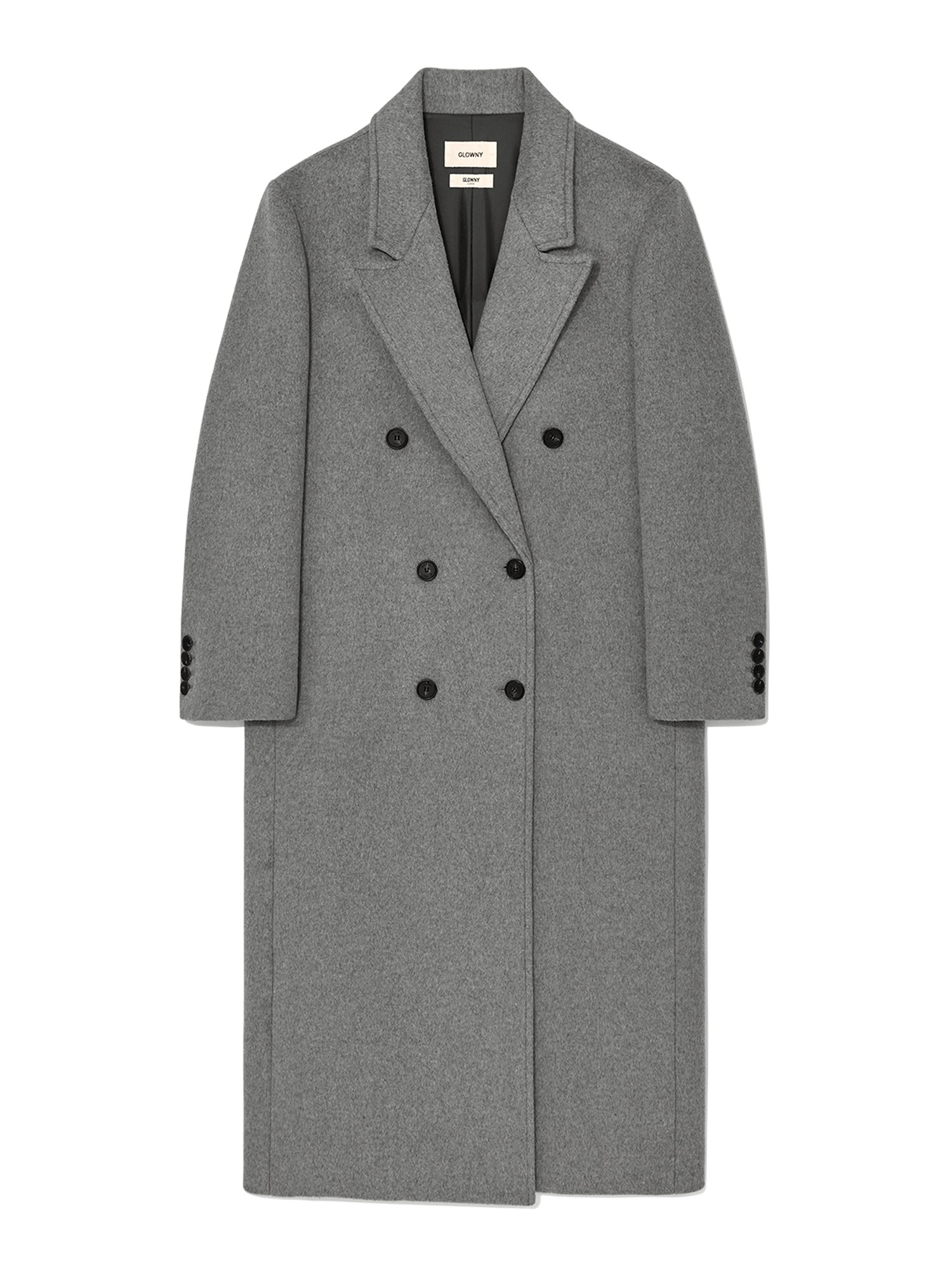 【GLOWNY】 G WOOL COAT - LONG : 3COLORS