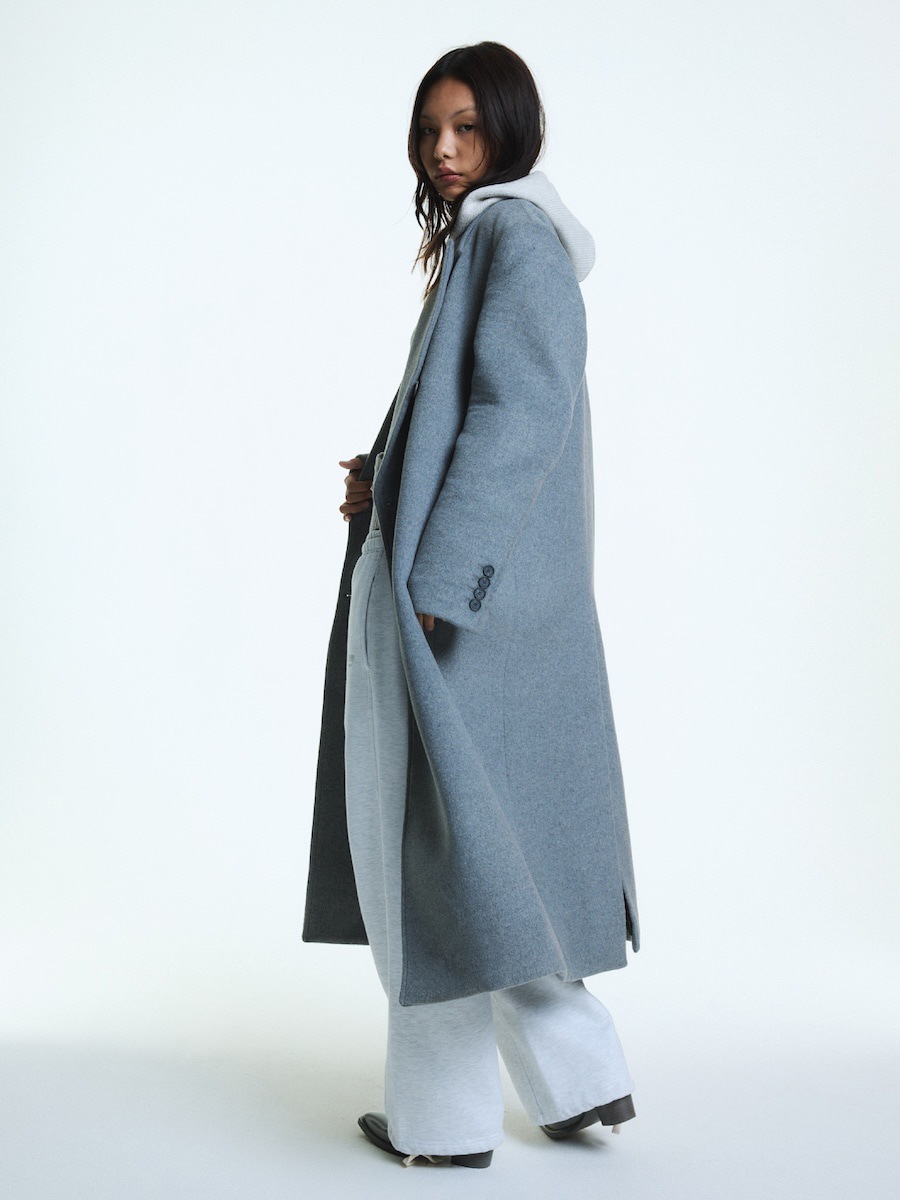 【GLOWNY】 G WOOL COAT - LONG : 3COLORS