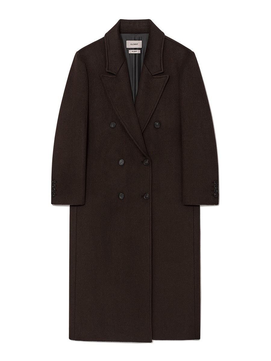 【GLOWNY】 G WOOL COAT - LONG : 3COLORS