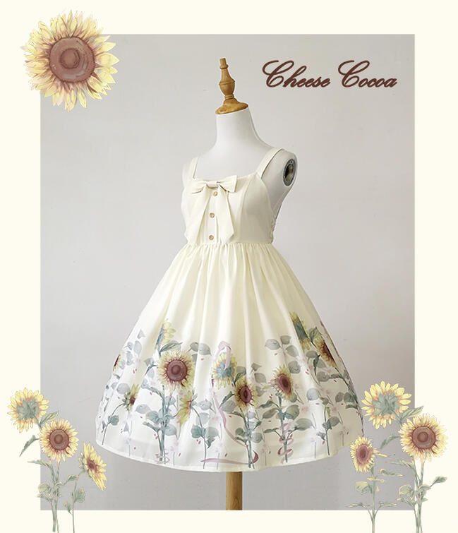 2025新入荷!【早割り】【急速出荷】 ロリータ 夏 ワンピース JSK ジャンパースカート ジャンスカ ひまわり かわいい 可愛い さわやか 清楚 エレガント レディース ハイウエスト S L 2025新入荷!【早割り】【急速出荷】 ロリータ 夏 ワンピース JSK ジャンパースカート ジャンスカ ひまわり かわいい 可愛い さわやか 清楚 エレガント レディース ハイウエスト S L