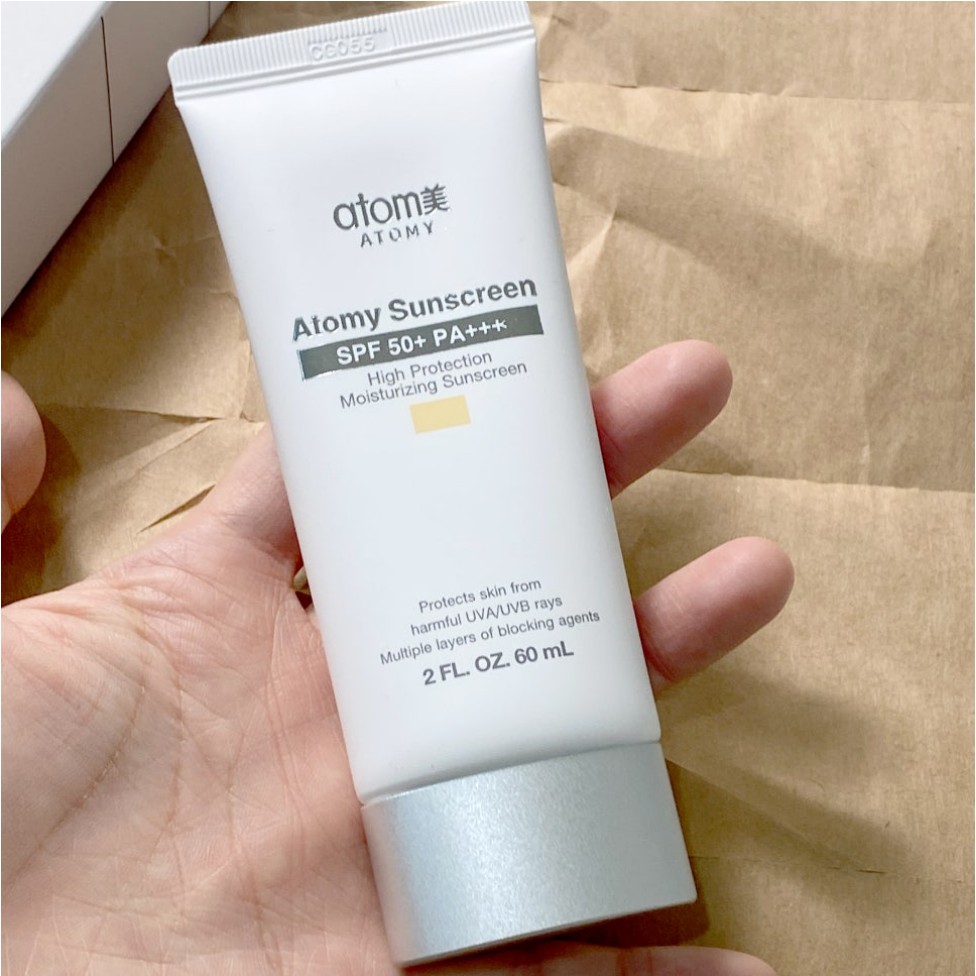 アトミー 日焼け止め ベージュ SPF50+ PA+++ 60ml x 2EA