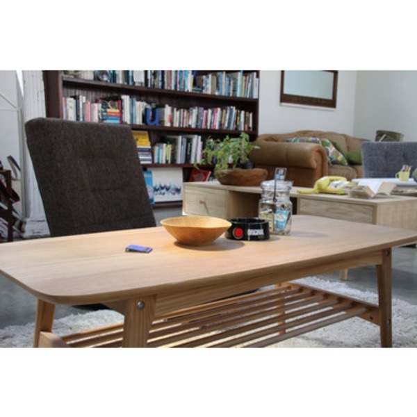天然木座卓 最終価格】アクメファニチャー TROY COFFEE TABLE トロイ（ACME