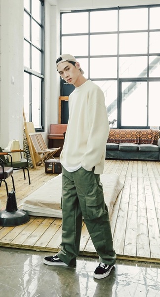 [JEMUT] Youth Wide Cargo Pants