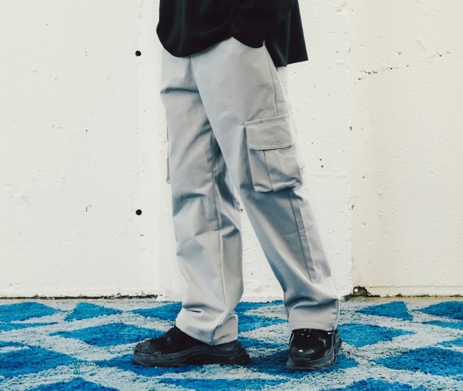 [JEMUT] Youth Wide Cargo Pants