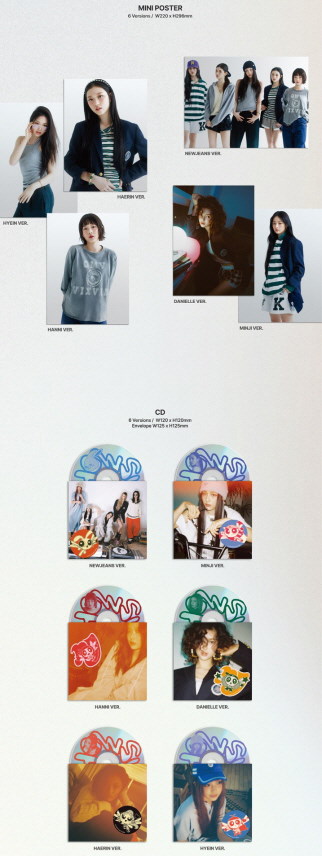NewJeans How Sweet 2週目トレカ セット5枚 NewJeans NJZ How Sweet 2週目トレカ セット5枚全員 NewJeans