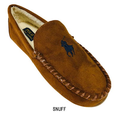 Qoo10] POLO Ralph Lauren ポロ ラルフローレン モカシン ムートン