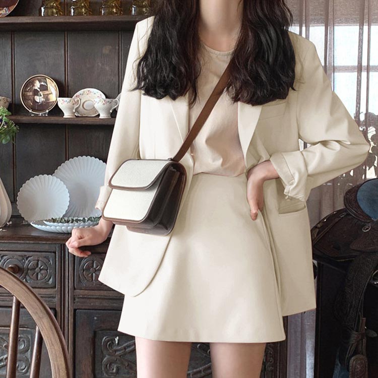 ジャケットレディーススーツジャケットゆったり春春秋テーラードジlャケットゆったりアウター無地フォーマル上着キレイ目OLカジュアル通勤20黒