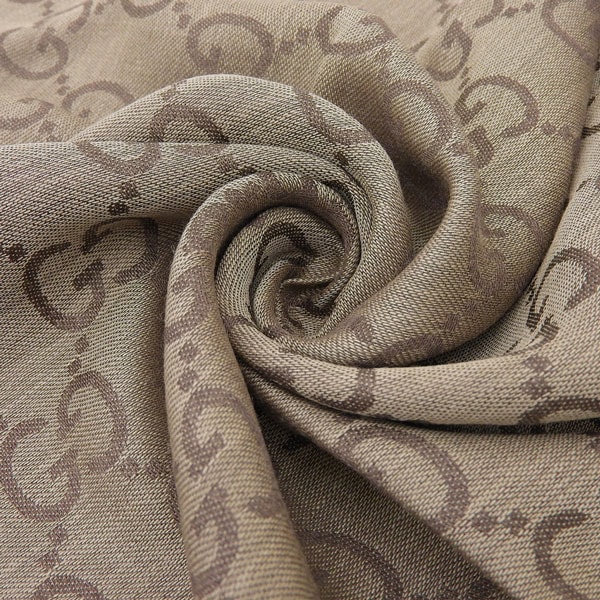期間限定値下げ中♪︎ GUCCI ダークグレー ウールマフラー グッチ GUCCI ストール マフラー メンズ レディース 男女兼用 GG