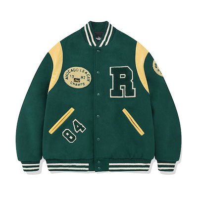 retriever club 韓国　スタジャン　2023aw Qoo10] RETRIEVER CLUB [TXT ヨンジュン 着用] BIG R : レディース服