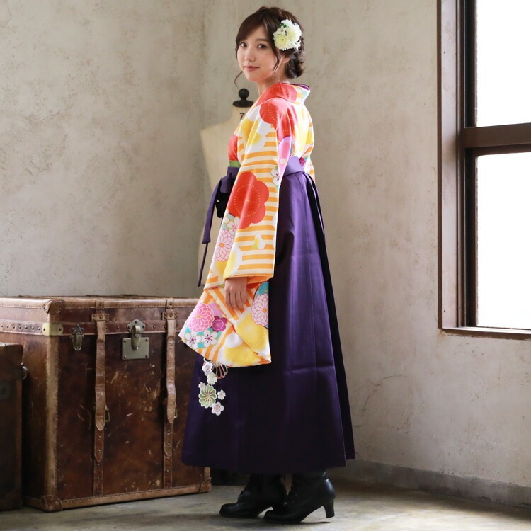 安い大得価 販売 女性 4点フル... : レディース服 袴 セット 卒業式 通販最新品