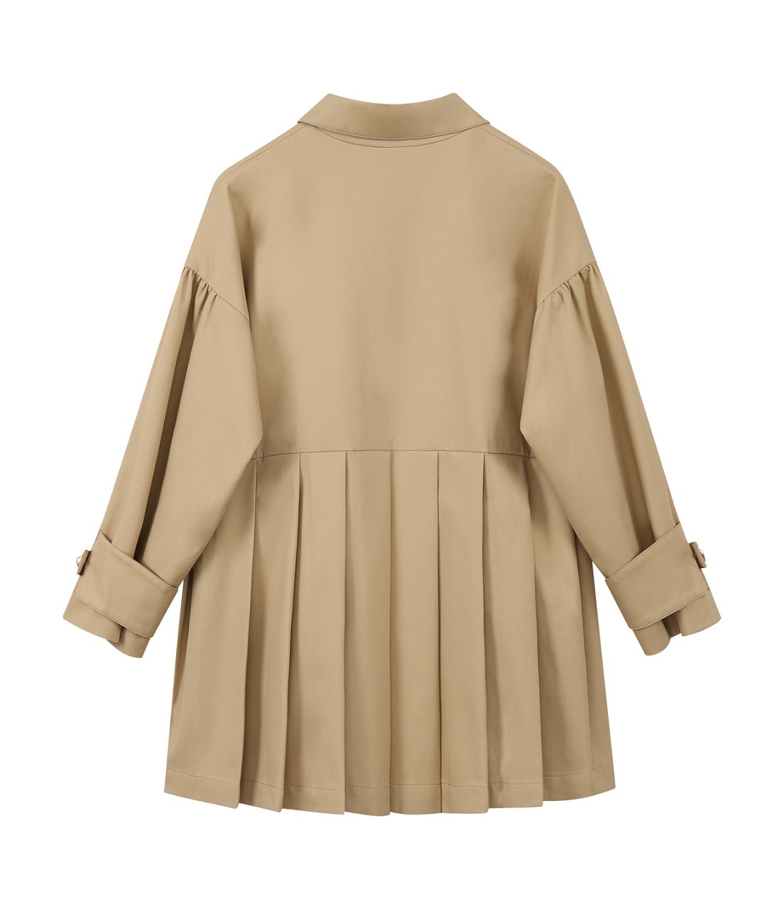 レディースアウター ミドル丈コート レディースコート 秋 新作 ルーズ ニッチ ガーリー プリーツ レディースアウター ミドル丈コート レディースコート 秋 新作 ルーズ ニッチ ガーリー プリーツ