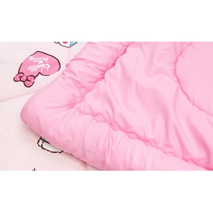 ハローキティ ハートホリック 2点セット(薄綿入布団+枕カバー)