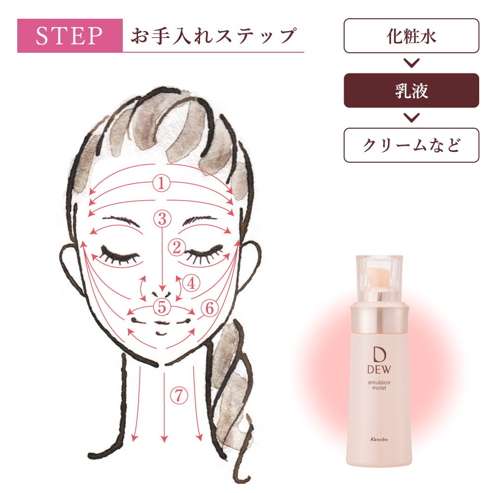 DEW(デュウ) エマルジョン とてもしっとり 本体 100ml 乳液