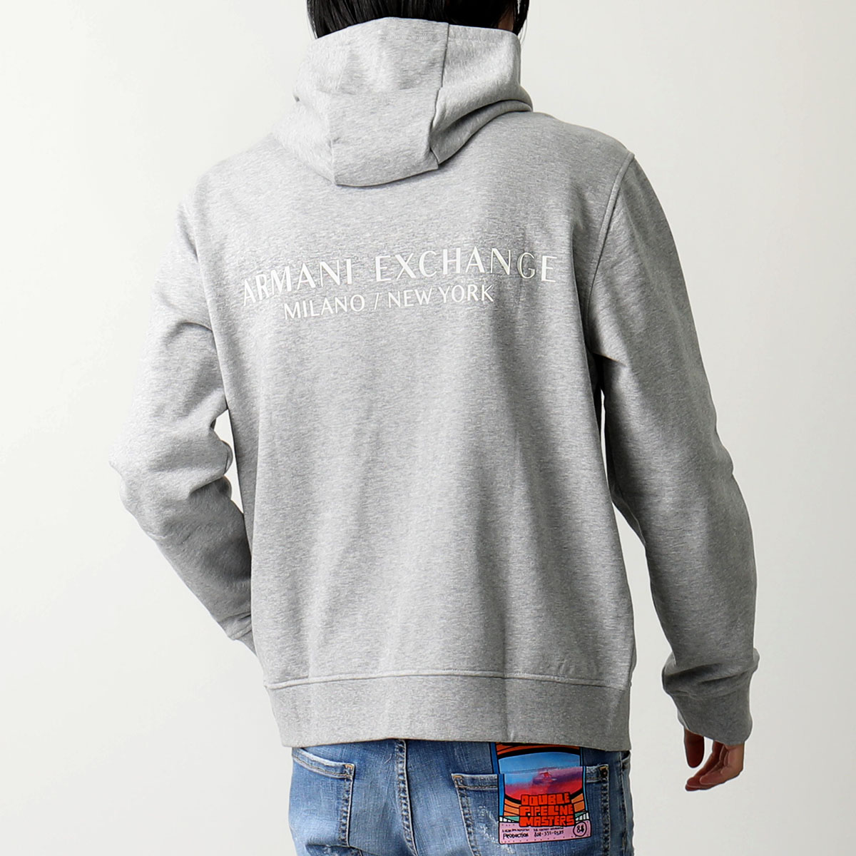 A/X ARMANI EXCHANGE アルマーニ エクスチェンジ スウェット 8NZM94 ZJKRZ メンズ パーカー トレーナー カラー3色 【mega】 A/X ARMANI EXCHANGE アルマーニ エクスチェンジ スウェット 8NZM94 ZJKRZ メンズ パーカー トレーナー カラー3色 【mega】