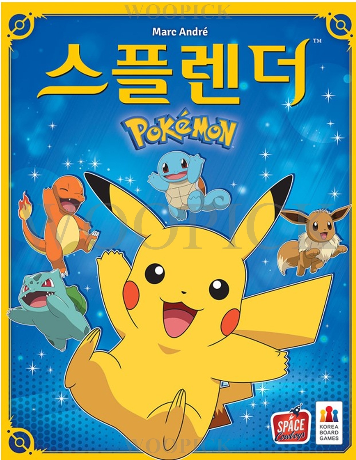 スプレンダー/ポケモンエディション/韓国ボードゲーム/korea exlusive version/ピカチュウ/Charmander Card/韓国語バージョン/スプランダー/正品_1