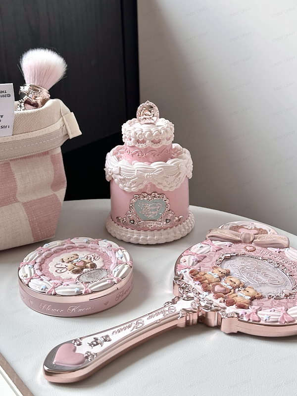 Qoo10] FLOWER KNOWS 【新作】ハンドミラー スイートベアシリー