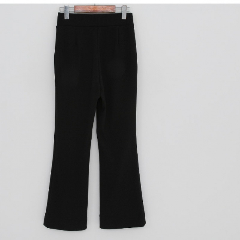 クリック＆ファニークイックフィットブーツカットスラックス [SMLサイズ]