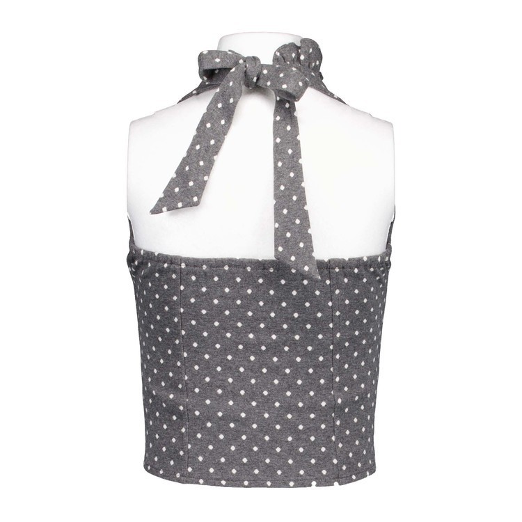 【shalomclub】 DOT VEST (24FW)新品未使用 セール】Gold Big Button Vest / ゴールドビックボタンベスト