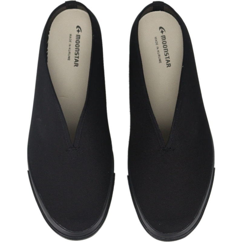 スリット ミュール ブラックモノ スリット ミュール ブラックモノ