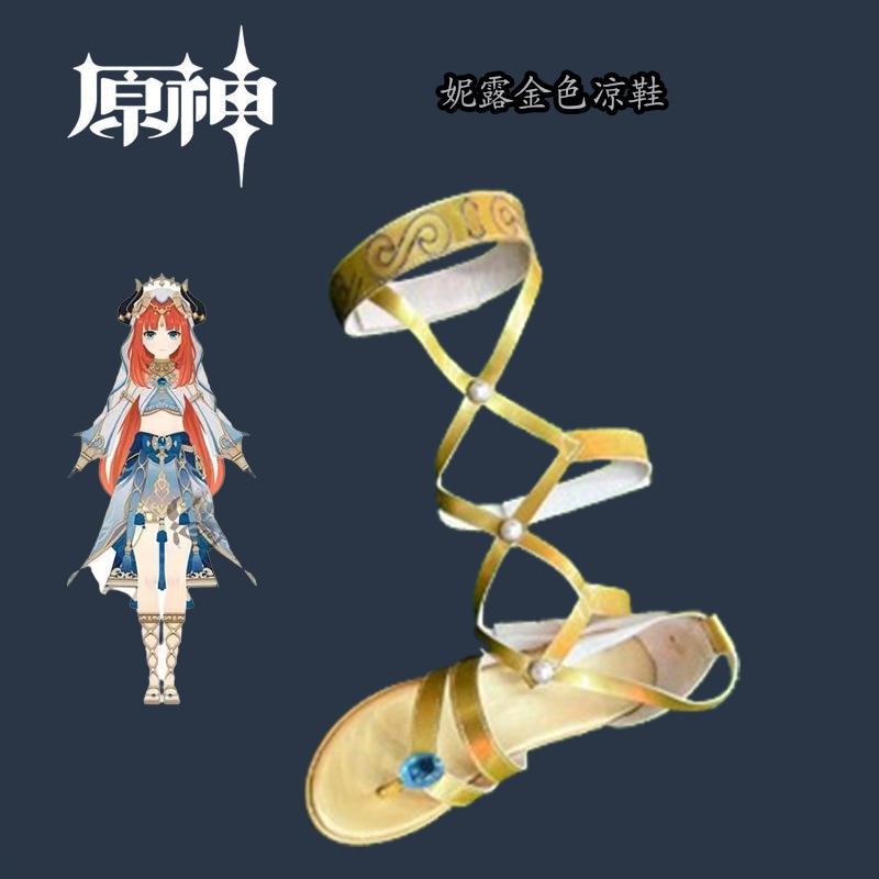 オリジナル ゴッド ネロ シューズ カントリー シュミ ダンサー ウォーター ネロ サンダル ローマン シューズ ゴールド