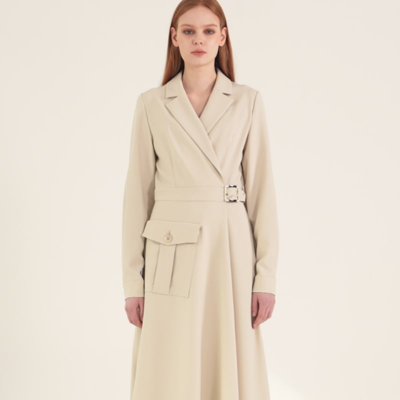 ACUD テーラードラップドレス_(3カラー) ACUD テーラードラップドレス_(3カラー)