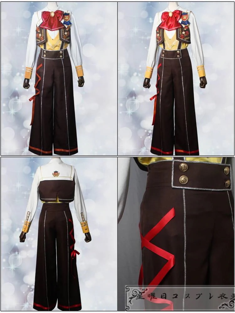 あんスタ スカウト！プリティ5 鳴上嵐 姫宮桃李 影片みか 白鳥藍良 巴日和 コスプレ衣装 コスチューム