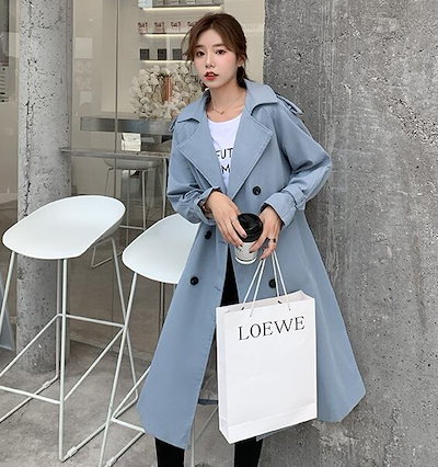格安爆買い アウター トレンチコート ロング ロング : レディース服 新品限定品