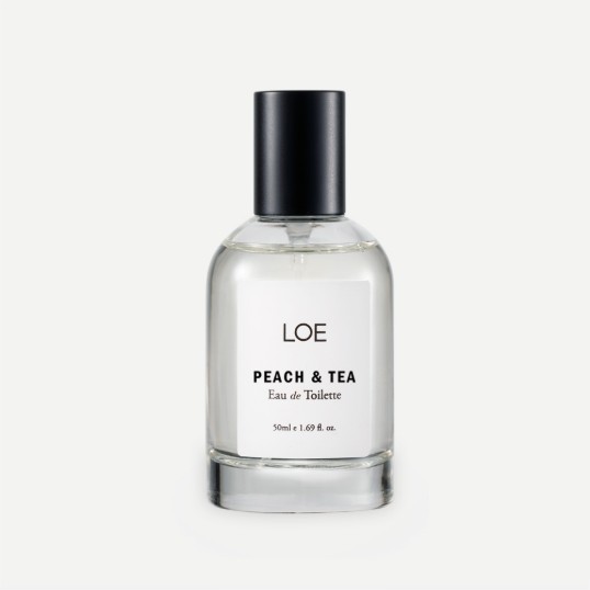 【韓国正規品】 LOE ロエ ピーチアンドティー EDT 50ml 1個 / 甘酸っぱい桃の香り 紅茶の香り