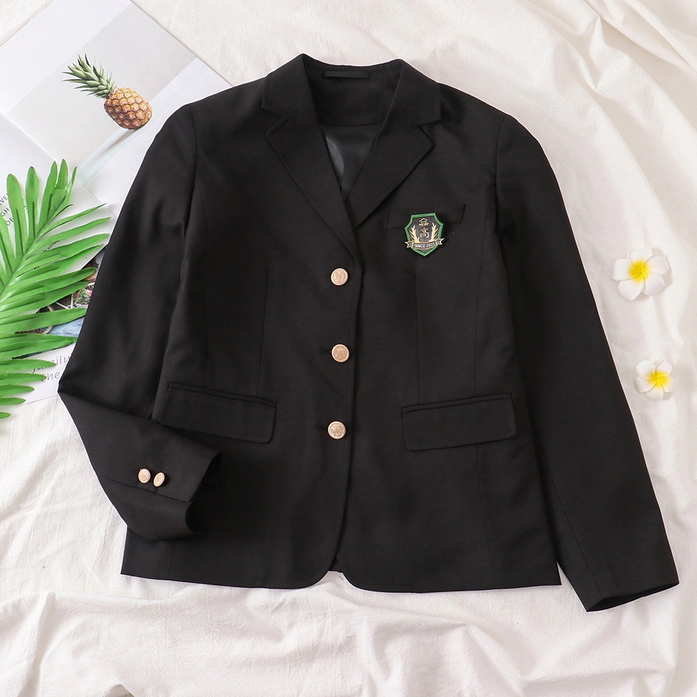 4点セットブレザー+スカート+リボン+ブラウス 制服スクールスウィートティーン ジャケットJK女の子卒業式就職活動面接ブラックアウターコート高校生中学生学生制服 卒業式入学式冬秋春夏