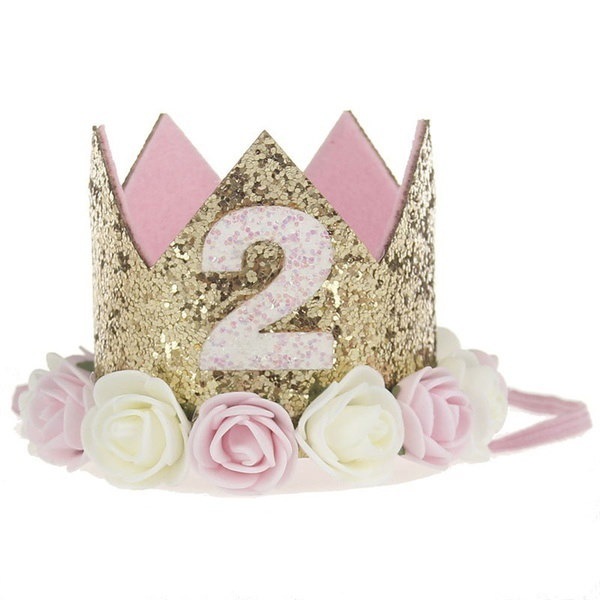 人工繊細なミニフェルトキラキラクラウン誕生日パーティーの花のヘッドバンドDIYの衣類ハイ 人工繊細なミニフェルトキラキラクラウン誕生日パーティーの花のヘッドバンドDIYの衣類ハイ