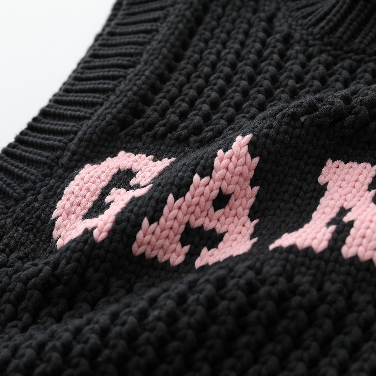 GANNI ガニー ニットベスト Cotton Rope Vest K2047 K2100 2589 レディース ノースリーブ ロゴ プルオーバー クルーネック 【mega】