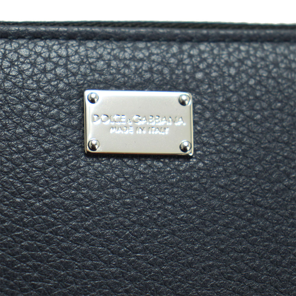 ラウンドファスナー長財布 レザー ネイビーブルー系 BP1672 B5373 80653