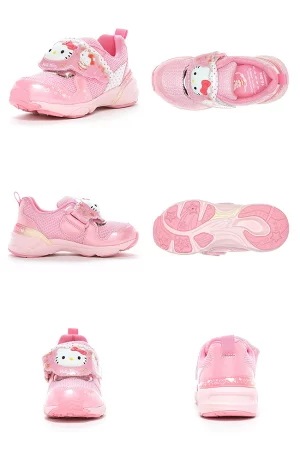 ムーンスター サンリオ ベビー キッズ 女の子 光る 可愛い 2E 軽量 ベロクロ クロミ ハローキティ シナモロール 幼児 SA-C034 ムーンスター サンリオ ベビー キッズ 女の子 光る 可愛い 2E 軽量 ベロクロ クロミ ハローキティ シナモロール 幼児 SA-C034