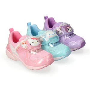 ムーンスター サンリオ ベビー キッズ 女の子 光る 可愛い 2E 軽量 ベロクロ クロミ ハローキティ シナモロール 幼児 SA-C034 ムーンスター サンリオ ベビー キッズ 女の子 光る 可愛い 2E 軽量 ベロクロ クロミ ハローキティ シナモロール 幼児 SA-C034