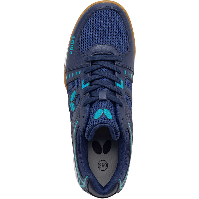 バタフライ　卓球用品 Butterfly ユニセックス レゾライン ユニゼス II ネイビー 25.5　93730