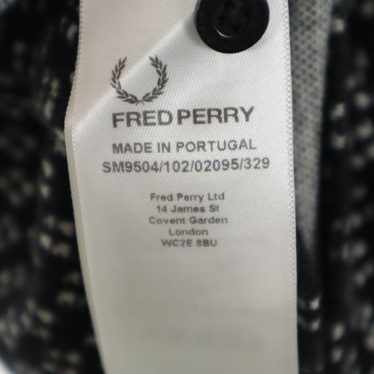 フレッドペリー コラボ 半袖 ポロシャツ 36 ブラック FRED PERRY メンズ 古着 フレッドペリー コラボ 半袖 ポロシャツ 36 ブラック FRED PERRY メンズ 古着