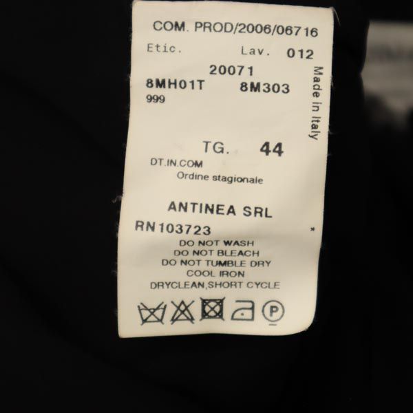 シルク タンクトップ 44 ブラック系 カットソー バックジップ レディース シルク タンクトップ 44 ブラック系 カットソー バックジップ レディース